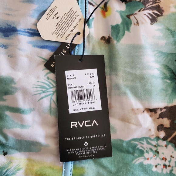 Mens RVCA boardshorts - Picture 4 of 4